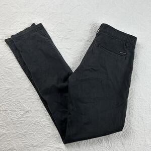 Prana Pants Mens 28x32 Black Slim Fit Breathe Stretch Hiking Casual